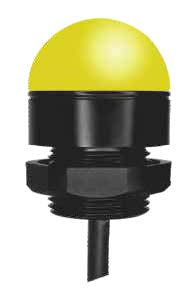ANDONT 3 Colors Single Layer Three Stack Light, 50MM, Industrial Warning Lights, IP67(24VDC, Waterproof, Red/Yellow/Green, with Buzzer)