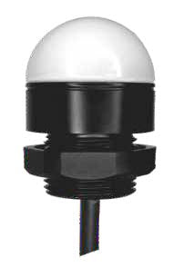 ANDONT 3 Colors Single Layer Three Stack Light, 50MM, Industrial Warning Lights, IP67(24VDC, Waterproof, Red/Yellow/Green, with Buzzer)