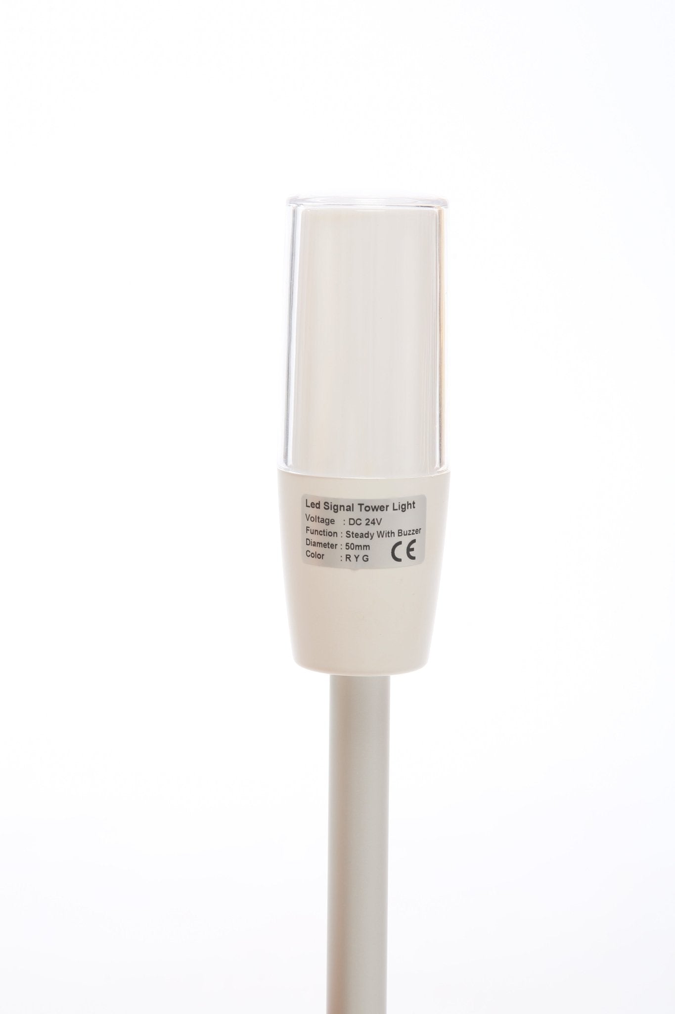 ANDONT 3 Stack Super Bright LED Andon Tower Lights with Buzzer, Red/Yellow/Green, OFF - ON or Flash,16 ft Extension Cord, 6 ft Industrial Adapter, IP53, Plug Play Ready - ANDONT